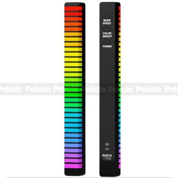 3D RGB APP Control Rechargeable Rhythm Light With Voice-Activated Pickup (D10) - Image 3