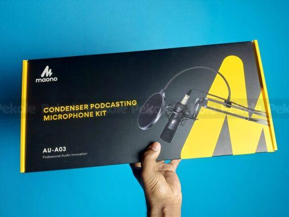 MAONO AU-A03 Condenser Microphone Professional Podcast Studio Microphone Audio 3.5mm Computer Mic For Live Streaming - Image 4