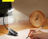 Baseus Rechargeable Mini Clip Lamp For Book Reading, Aquarium, Laptop Keybaord Light Portable And Useful (DGRAD-0G)
