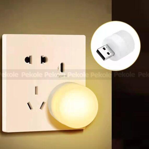 USB Mini LED Night Light (5pcs Pack, Warm) - Image 3