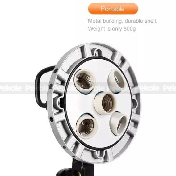 Godox Softbox Lighting Setup For YouTube Home Studio, Live Streaming Combo Set- Softbox, Light Holder, Tripod Stand Full Setup (1 side) - Image 2
