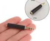 Microphone Converter (Straight)- No Need Battery for Lifetime