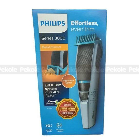 Philips Beard Trimmer Series 3000 BT3102 Cordless Beard Trimmer - Image 2