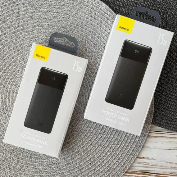 Baseus Bipow 10,000mAh 15W Digital Display Power Bank - Image 2