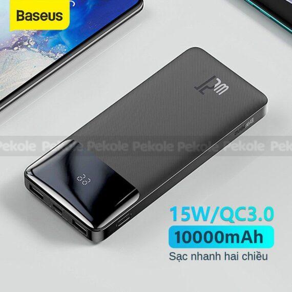 Baseus Bipow 10,000mAh 15W Digital Display Power Bank