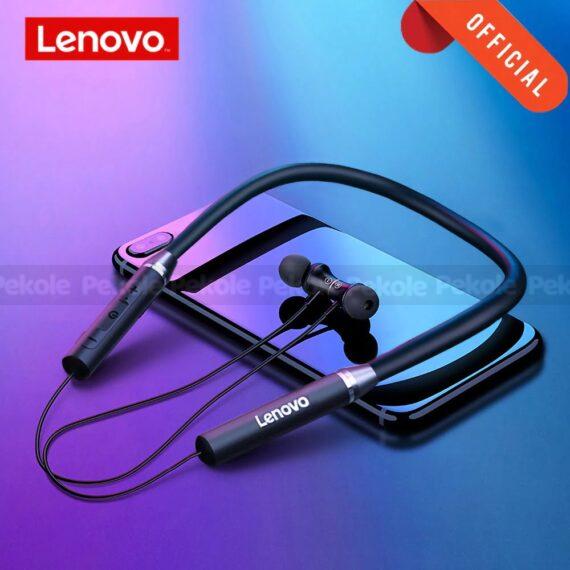 Lenovo HE05 Neckband (Original)- Black Color