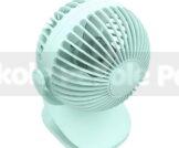 NEW!! mini Clip Fan 360 Degree Rotation Rechargeable Fan (WiWu FS03)- Light Green Color