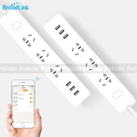 Broadlink MP2 WiFi Enabled Smart Power Strip With 3 USB Charging Port