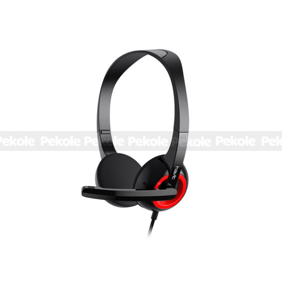 Havit H202d 3.5mm Double Plug Wired Black Headphone - 1 Year Warranty