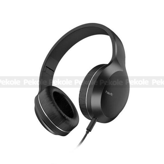HAVIT H100d Wired Portable Folding Headphone - 1 Year Warranty - Image 2