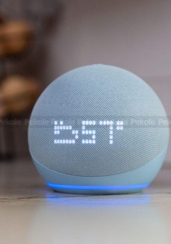 Amazon Echo Dot 5th Gen with Clock