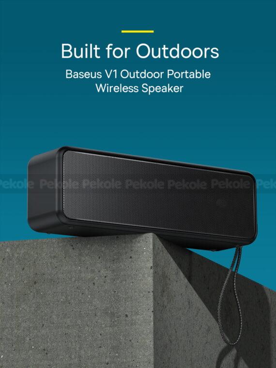 BASEUS V1 Portable Waterproof  Wireless Speaker - Image 2