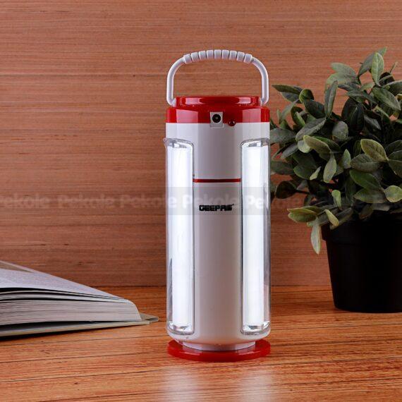 Geepas GE53023 Rechargeable LED Emergency Light - White & Red Color