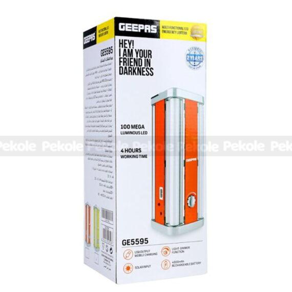 Geepas GE5595 Multifunctional Led Emergency Light - Orange Color - Image 2