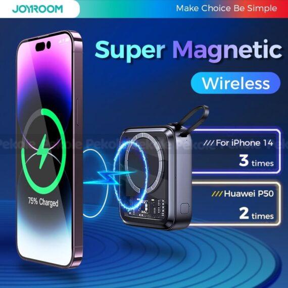 Joyroom JR-L006 IcySeries 22.5W, 10000mAh Magnetic Wireless Power Bank (Type-C) - Image 2