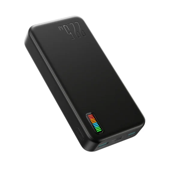 Joyroom JR-QP195 20000mah 22.5W fast charging Power Bank- Black Color