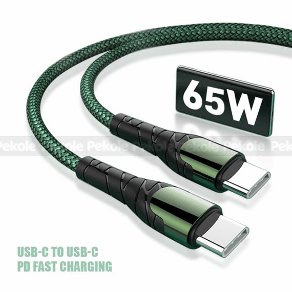 LDNIO LC101 65W Fast Charging PD Type-C to Type-C Data Cable - 1M
