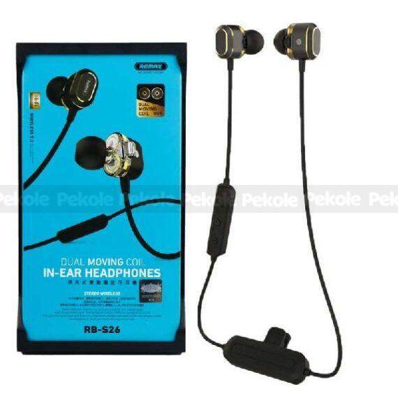 Remax RB-S26 Double Coil Bluetooth Earphones - Image 2