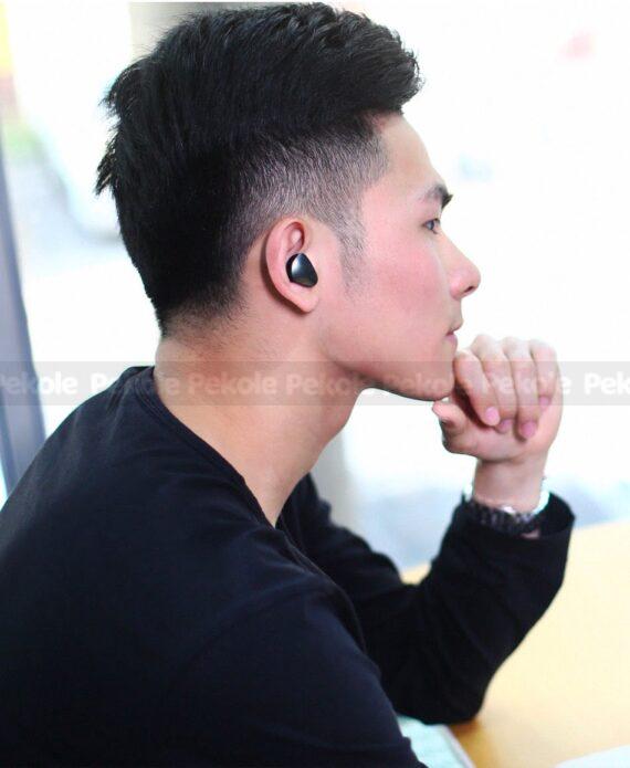 Remax RB-T21 Single Side Bluetooth Earphone - Black Color
