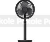 Xiaomi AISOLOVE F5 Pro Rechargeable Fan 4000mAh with Swing & Extendable- Black Color