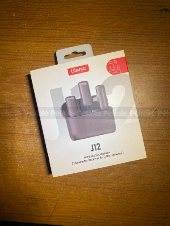 Ulanzi J12 Dual Wireless Microphone for Android With Charging Case For Type-C - Image 2