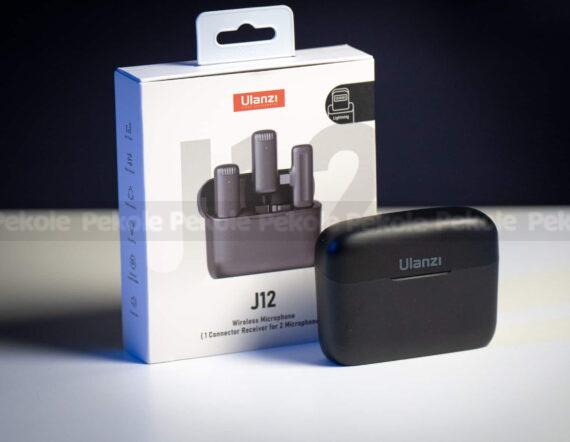 Ulanzi J12 Dual Wireless Microphone For iPhone With Charging Case - Image 2