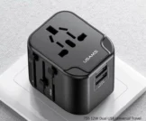 T55 12W Dual USB Universal Travel Charger (USAMS US-CC173)