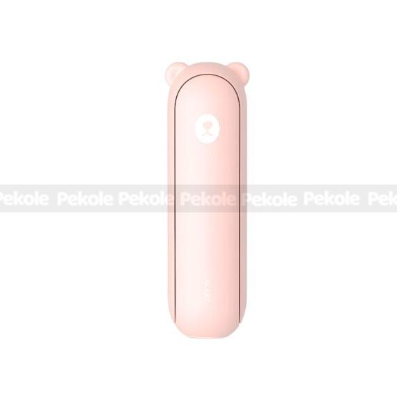 JISULIFE F8X Mini Fan Portable Fan & Power Bank (Upgrade Version)- Pink Color