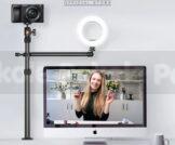 New! Overhead Desk Mount Stand for DSLR, DSLR & Ring Lights (Ulanzi VIJIM-LS02)