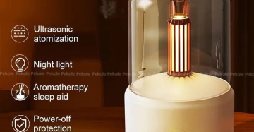 GearUP DQ702 Aroma Diffuser Humidifier (120ml) – White