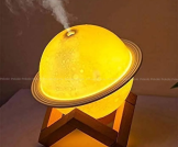 Portable Colorful Ambient Light Planet Humidifier 200ml