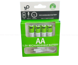 SmarToools RB40 AA 1.5V 2600mWh Rechargeable Battery (4Pcs Set)