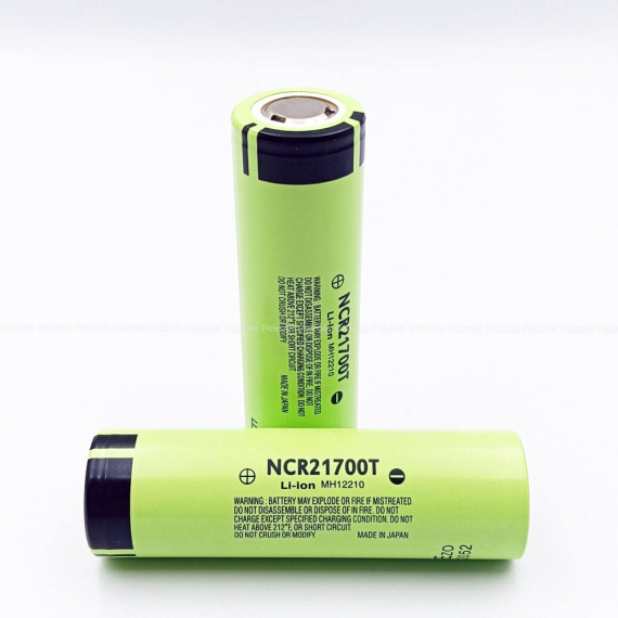 NCR21700T Rechargeable 3.7V 3500mAh Li-ion Battery (Made in Japan) - Image 2