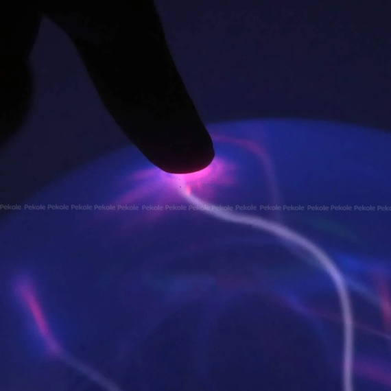 Globe Shape Magic Plasma Ball Light-5 Inch - Image 2