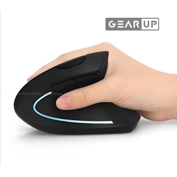 GearUP WM50 Ergonomic Bluetooth Wireless Vertical Mouse - Image 3