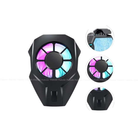 L01 Mobile Phone Radiator Cooler Fan – Black
