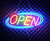 GearUP OPEN20R Neon Business Sign For Shop, Restaurant , Pharmacy, Cafe
