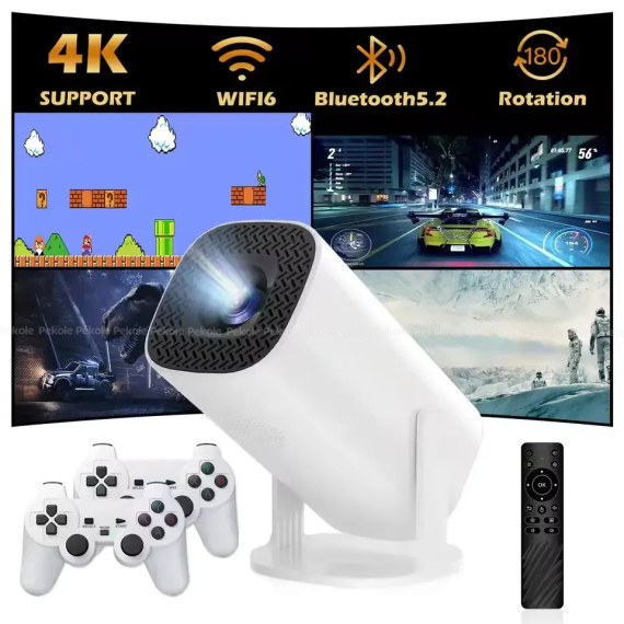 P30 Max Android 4K Projector + Video Game Console Combo - Image 3
