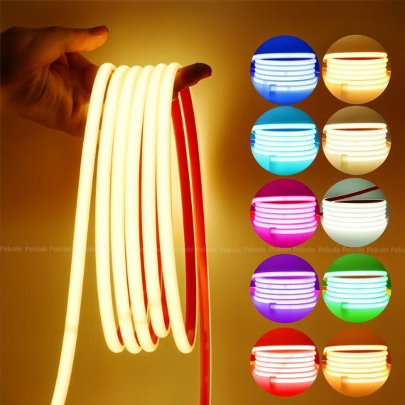 GearUP NEON LED Strip Light (5M, White Color) - Image 2