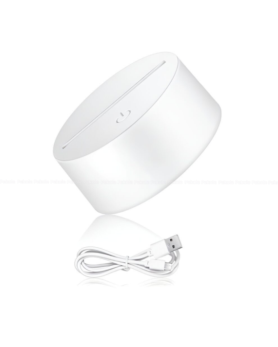GearUP Acrylic Night Lamp (Only Base)- White