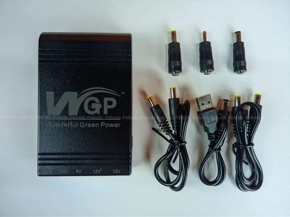WGP mini UPS 5/9/12V (8,800mAh)- 1 Year Warranty – Black Color - Image 2