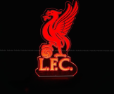 GearUP Acrylic Multicolor Night Lamp (Only Acrylic) Liverpool F.C.
