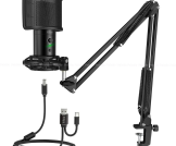 Fifine T683 USB Gaming Streaming Microphone for PC/Mac/Mobile