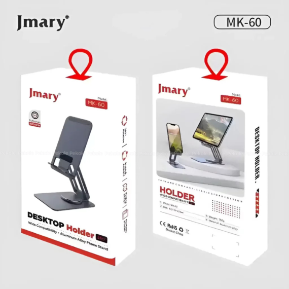 Jmary MK 60 Desktop Adjustable Mobile And Tablet Stand - Image 2
