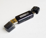 GearUP 4 In 1 Multifunction OTG Card Reader Type-C/USB /SD Card/TF Card Reader