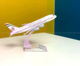 Etihad Airway A380 Metal Aircraft-16cm