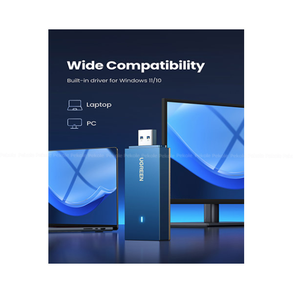 UGREEN CM499 AX1800 Wi-Fi 6 USB Dual-Band Wireless Adapter - Image 2