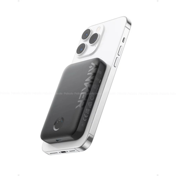 Anker 334 MagGo PowerCore 10000mAh Wireless Power Bank – Black - Image 2
