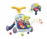 3-in-1 Multifunctional Sit-to-Stand Baby Walker