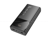 HOCO J144A 30000mAh Fast Charging Power Bank With Digital Led Display – Black